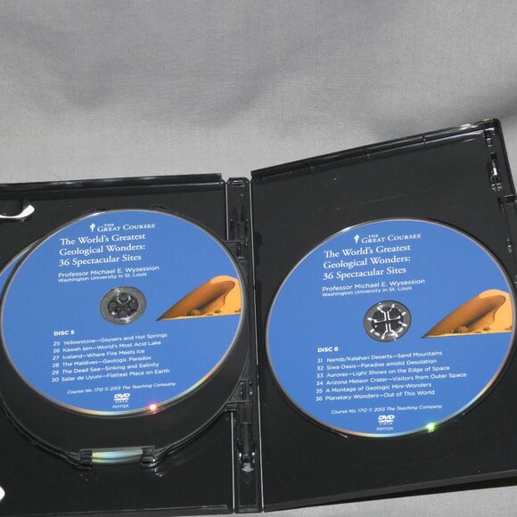 Great Courses World's Greatest Geological Wonders 36 Lectures on 6 DVDs - Picture 5 of 5